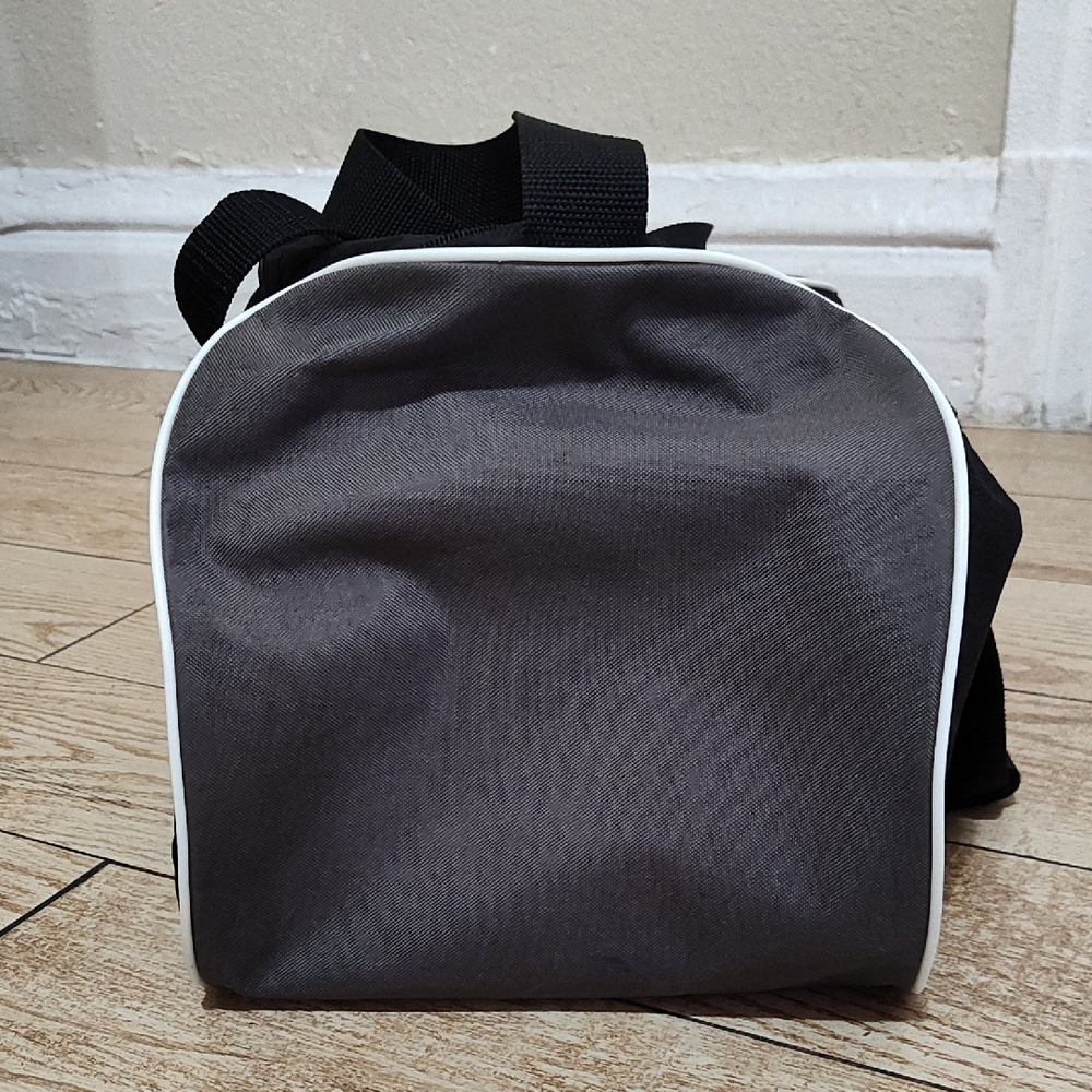 Adidas Classic Black Duffel Bag with White Accents - Picture 4 of 11
